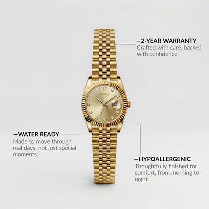 Luna Watch - Champagne