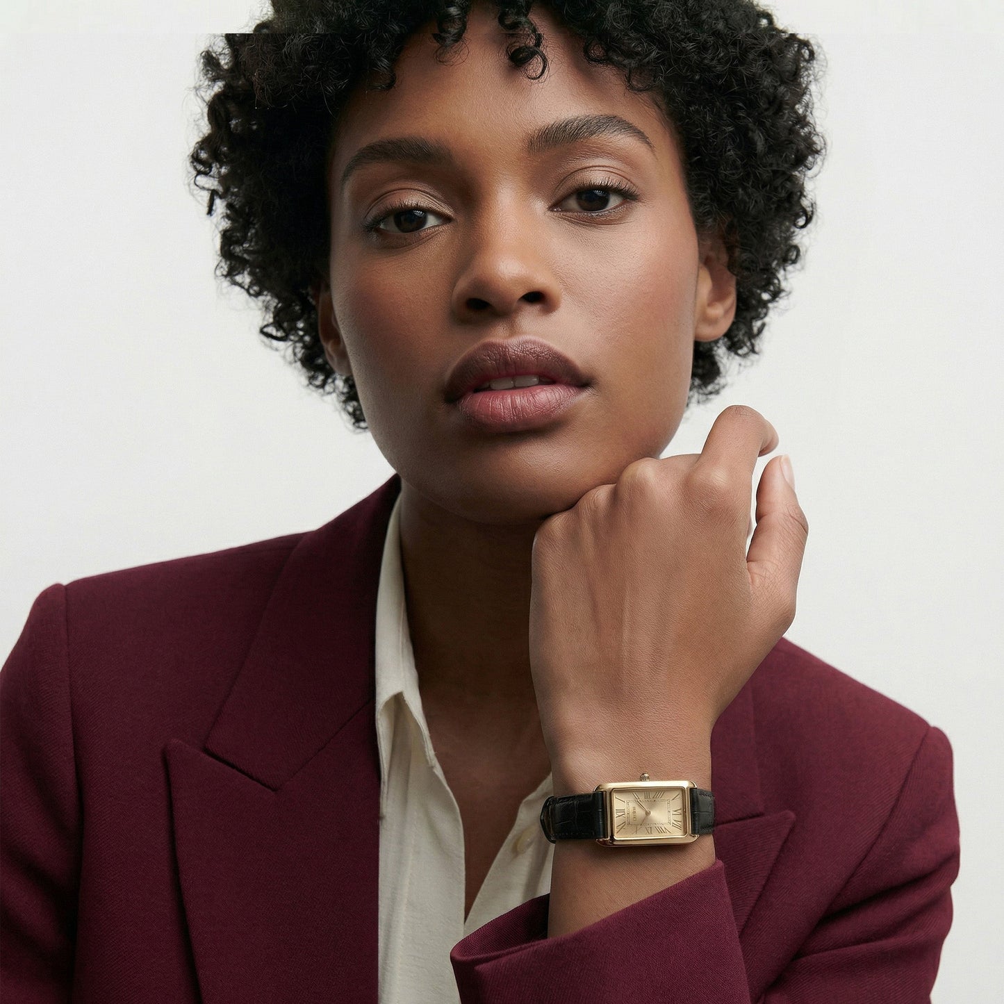 Roselle Watch - Leather